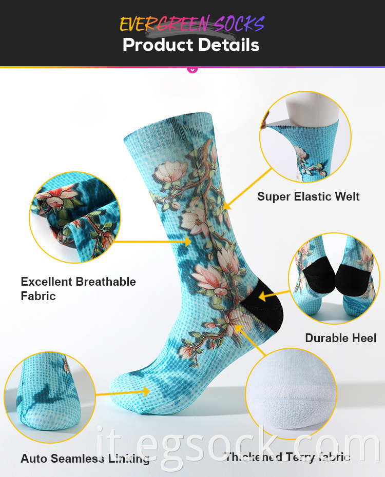 Sublimation Fashion Socks